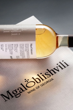 wine mgaloblishvili label design